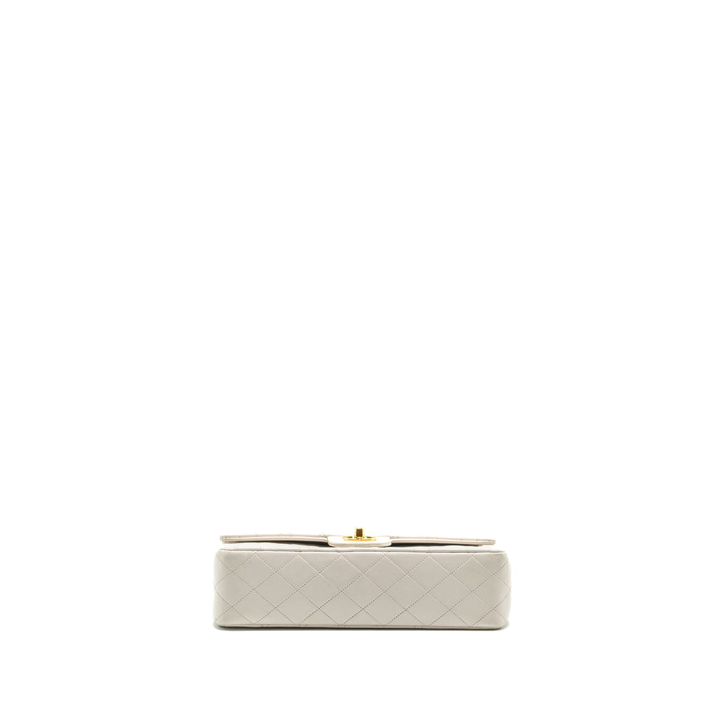 Chanel vintage Medium Classic Double Flap Bag Lambskin White