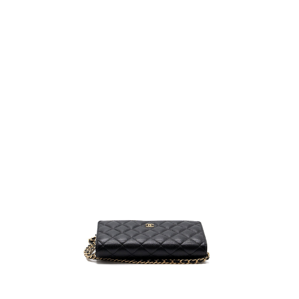Chanel Classic Wallet On Chain Black Caviar Black