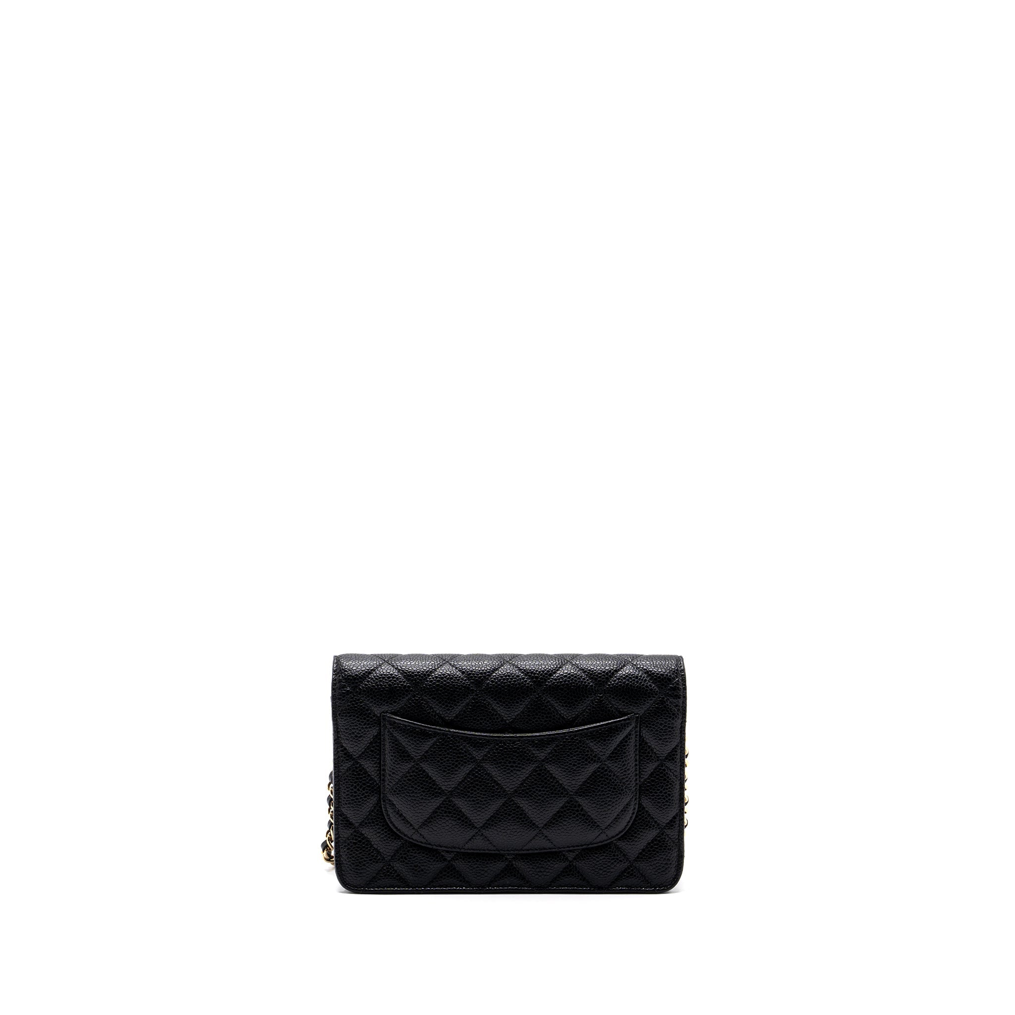 Chanel Classic Wallet On Chain Black Caviar Black