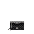 Chanel Medium Classic Double Flap Bag Caviar Black  (Microchip)