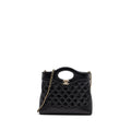 Chanel 23A Mini 31 Bag Calfskin Black L(Microchip)