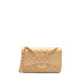 Chanel Jumbo Classic Double Flap Caviar Beige L (Microchip)