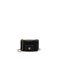 Chanel Wallet on Chain with Pocket Black Caviar  (Microchip)