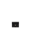 Chanel Classic Flap Card Holder Caviar Black L (Microchip)