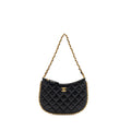 Chanel Hobo Shoulder Bag Lambskin Black (Microchip)
