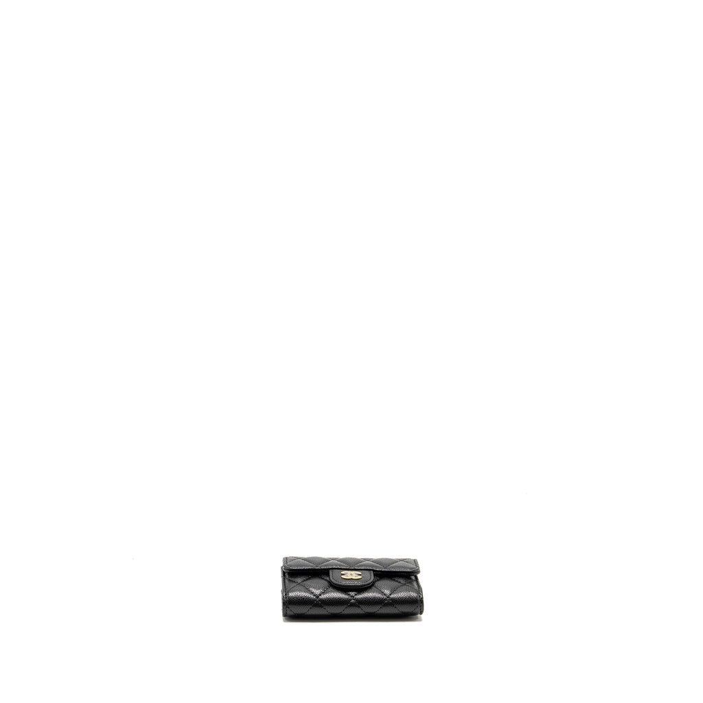 Chanel Classic Flap Key Holder Caviar Black L (Microchip)