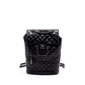 CHANEL Large QUILTED Mountain  BACKPACK CALFSKIN BLACK