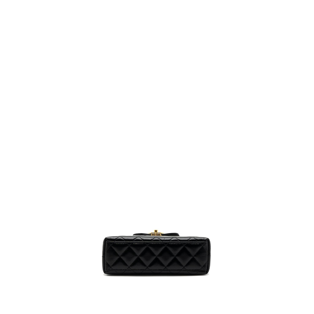 Chanel 23K kelly bag calfskin black  (microchip)