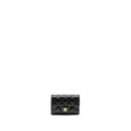 Chanel Classic Flap Key Holder Caviar Black L (Microchip)