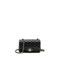 Chanel Mini Rectangular Flap Bag caviar black