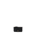 Chanel flap with zip card holder caviar black  (microchip)