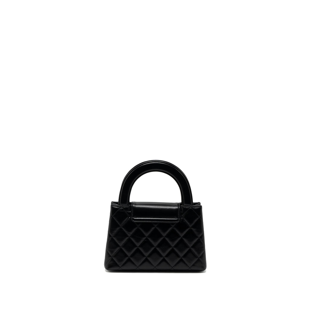 Chanel 23K kelly bag calfskin black  (microchip)