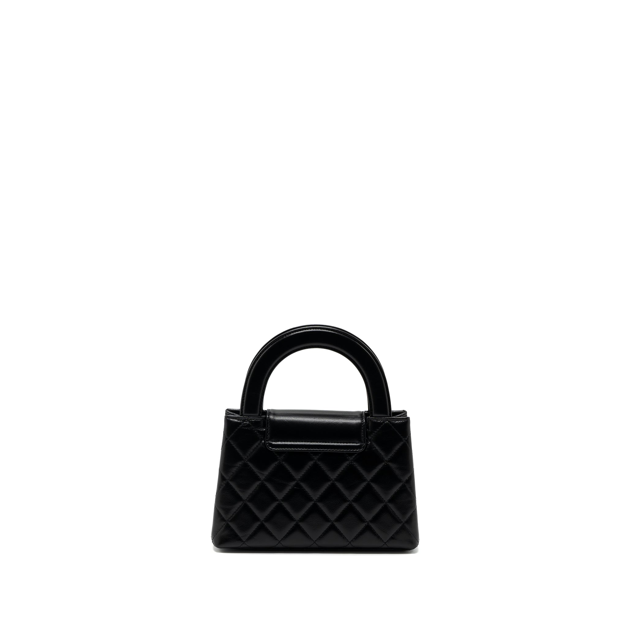 Chanel 23K kelly bag calfskin black  (microchip)