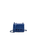 Chanel Square Flap Bag Caviar Blue with blue hardware