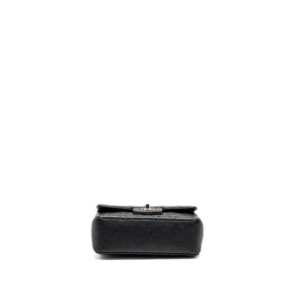 Chanel Mini Rectangular Flap Bag caviar black