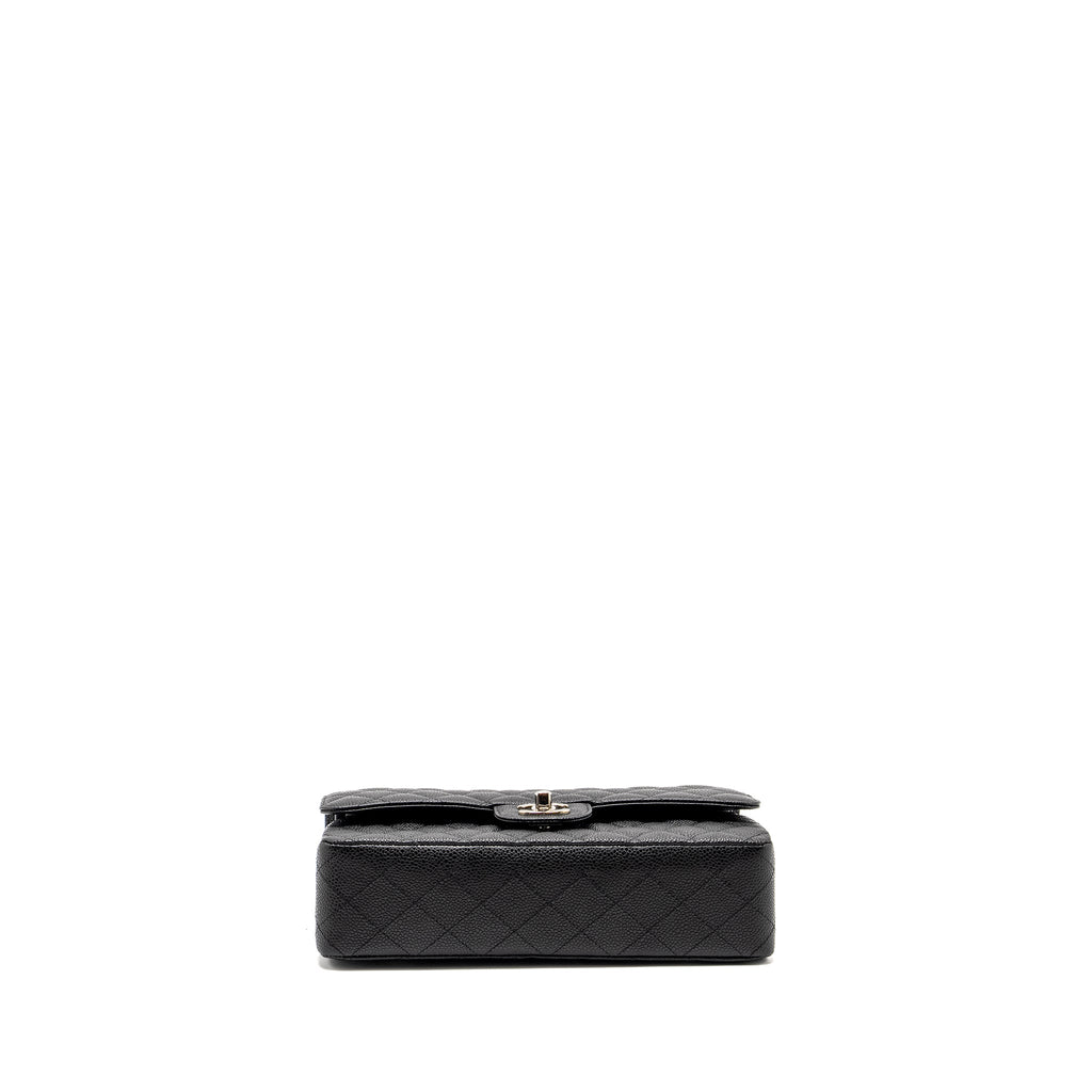 Chanel Medium Classic Double FLAP Bag Caviar Black