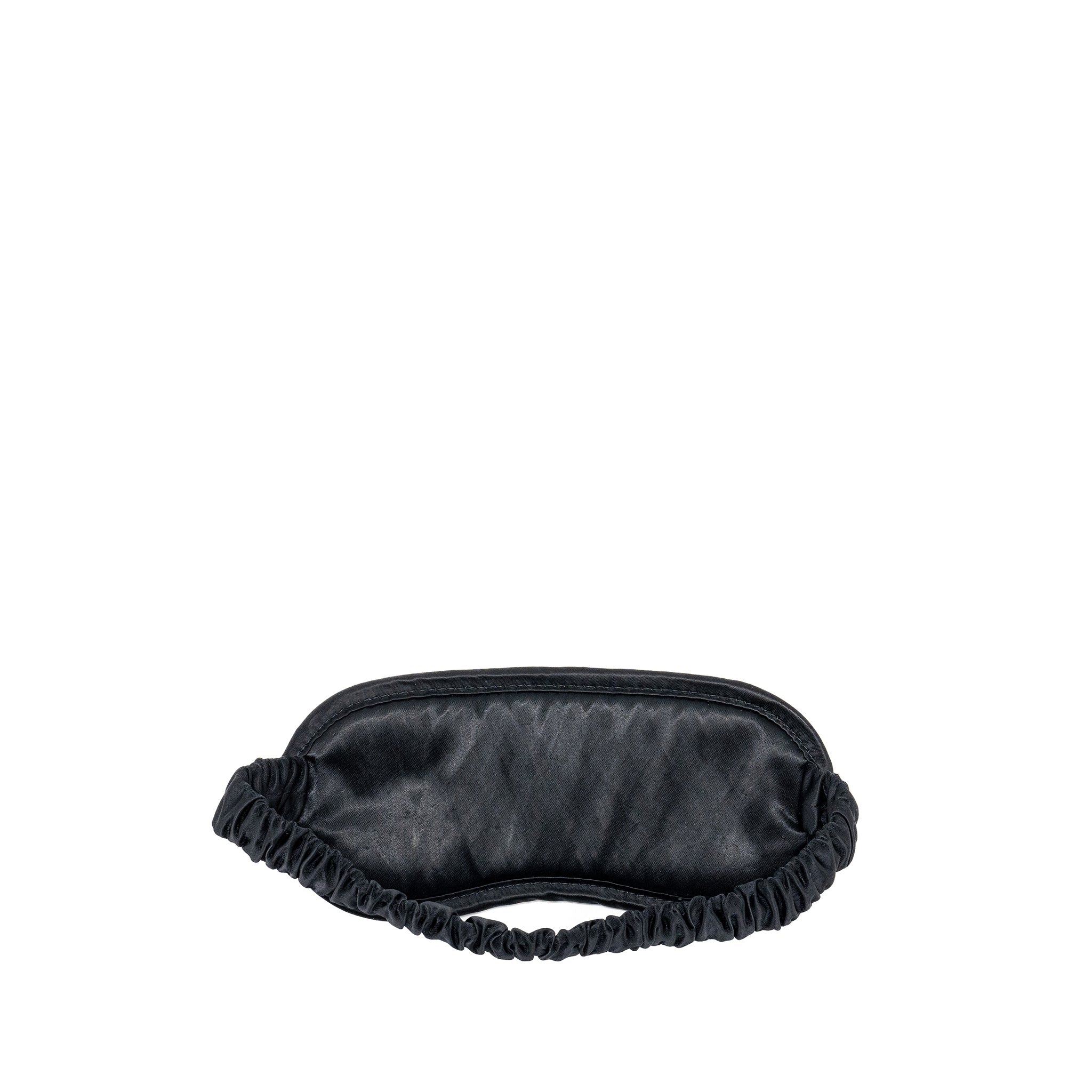 Chanel 22p Travel Pouch With Sleep Mask Nylon Black