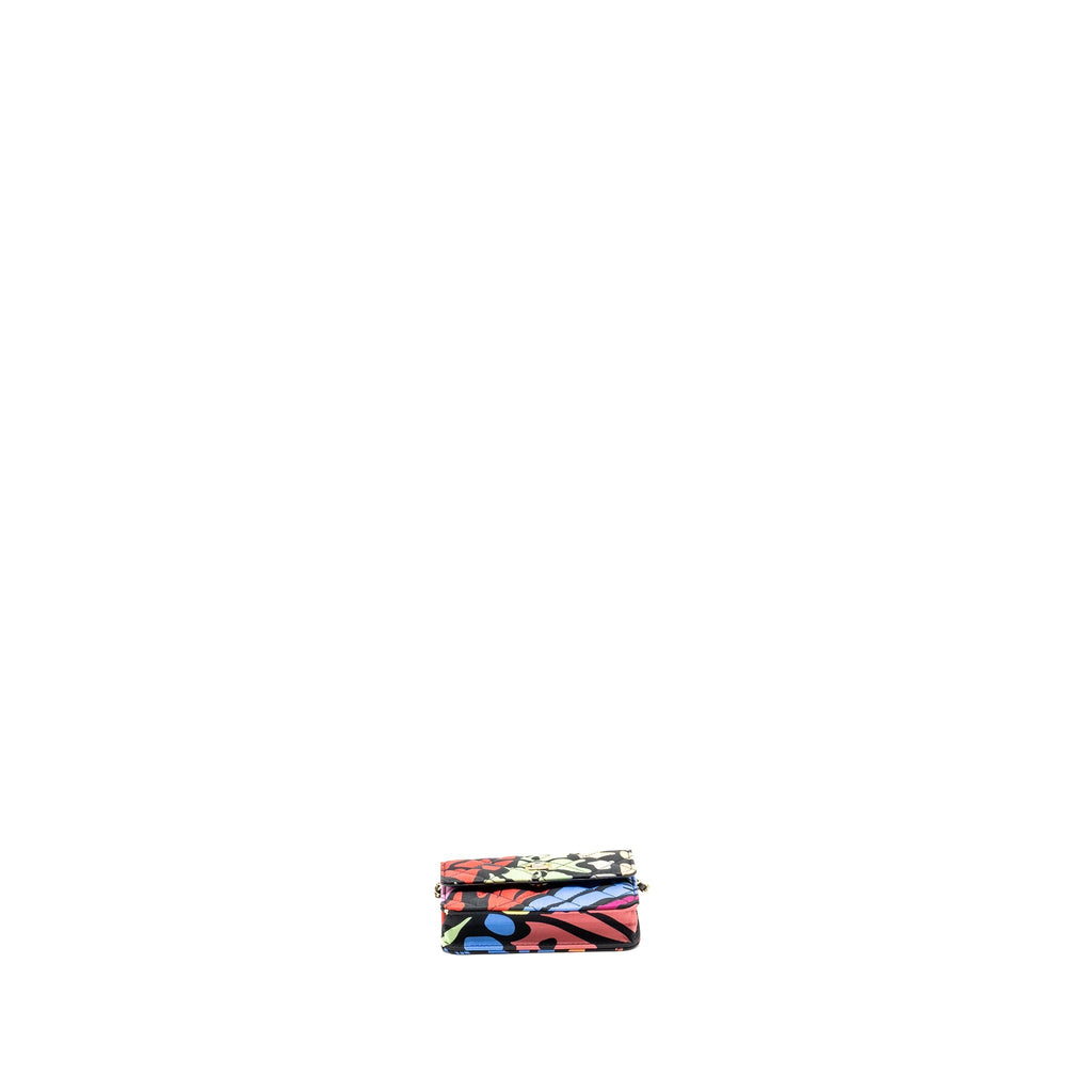 Chanel 22S Mini flap Bag fabric multicolour L