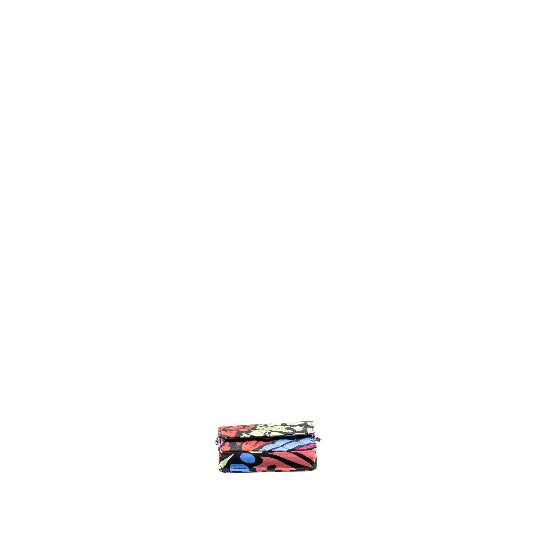 Chanel 22S Mini flap Bag fabric multicolour L