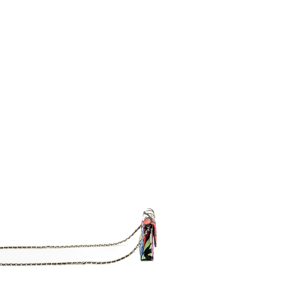 Chanel 22S Mini flap Bag fabric multicolour L