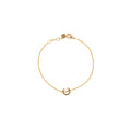 Chanel coco bracelet 18k beige gold