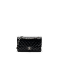 Chanel medium classic double flap bag lambskin black