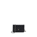 Chanel classic wallet on chain caviar black