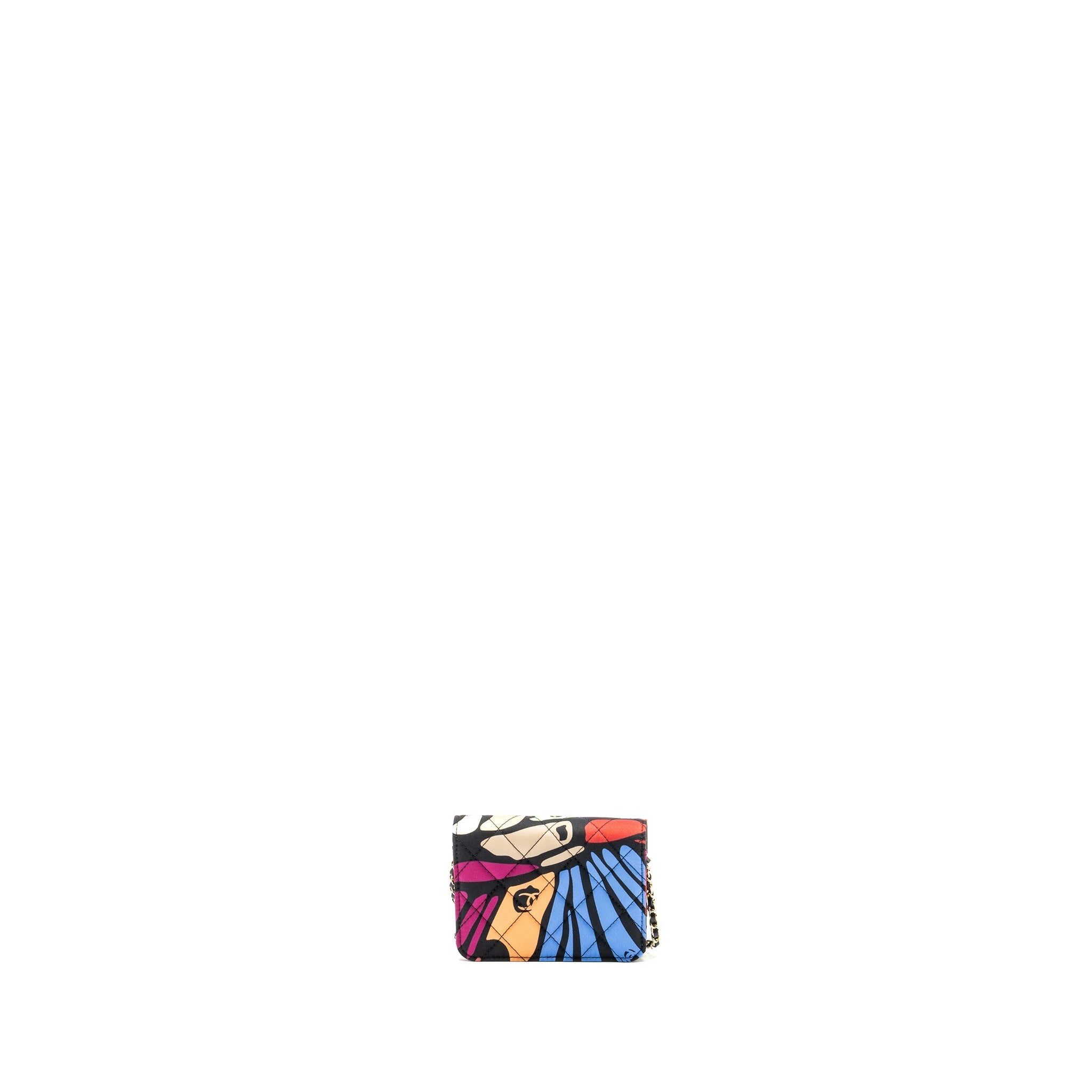 Chanel 22S Mini flap Bag fabric multicolour L
