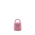 Chanel Top Handle Vanity Case Lambskin Pink L