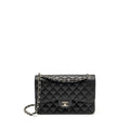 Chanel Jumbo Classic double flap bag caviar black