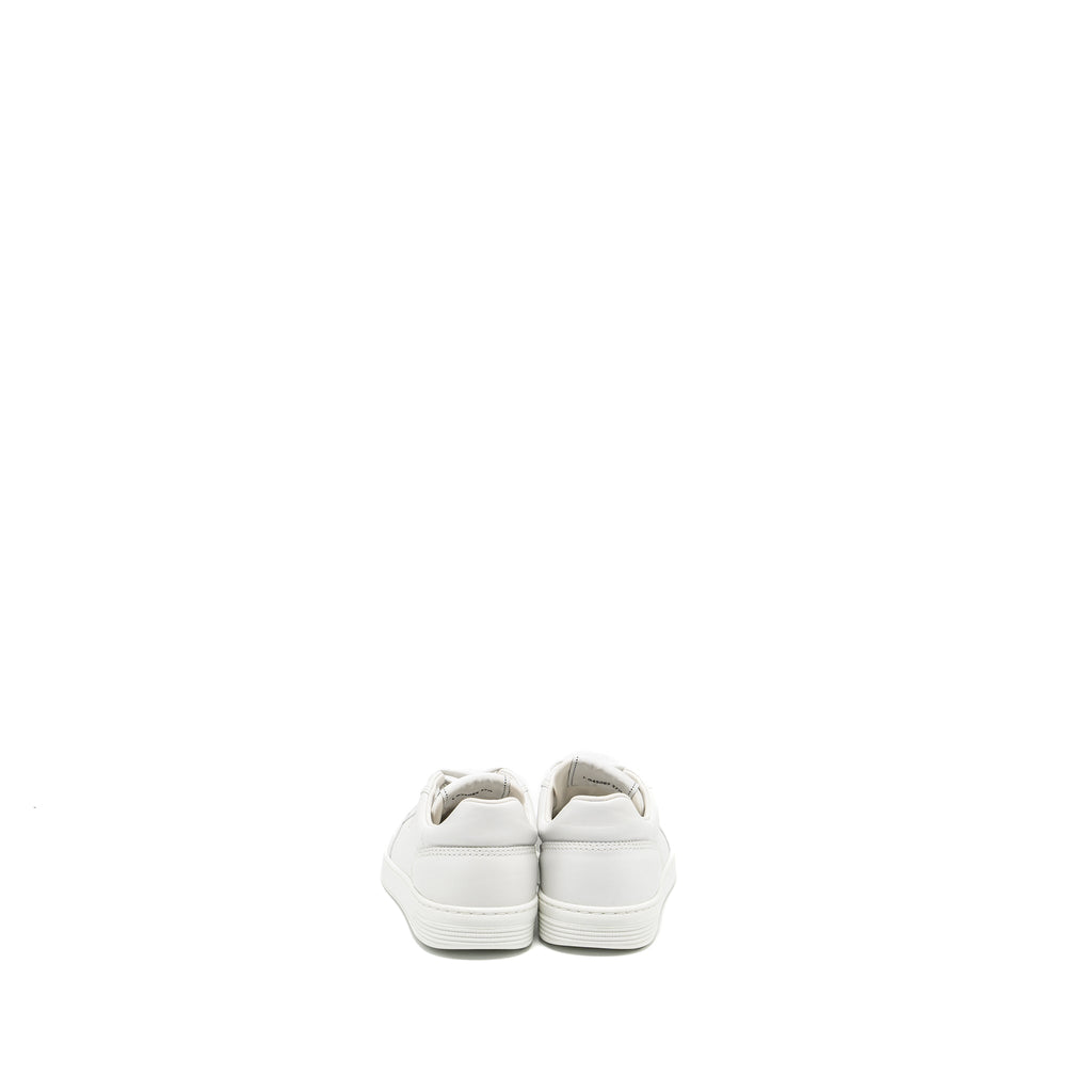 Chanel Size 37.5 Sneaker Leather White L