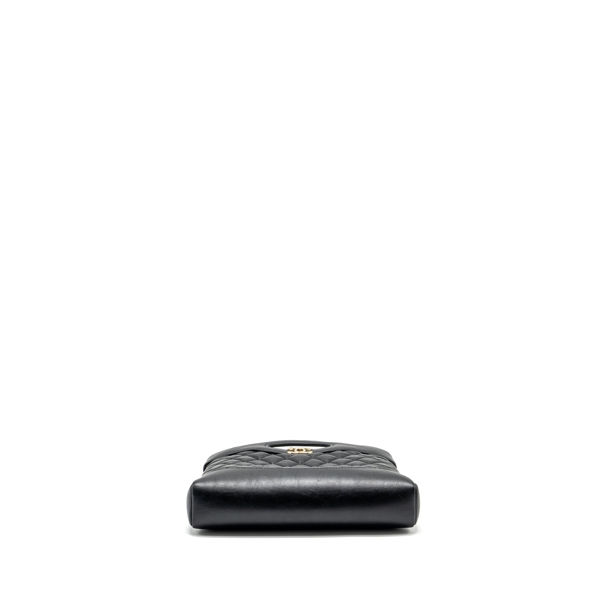 Chanel Mini 31 Bag Calfskin Black L (Microchip)