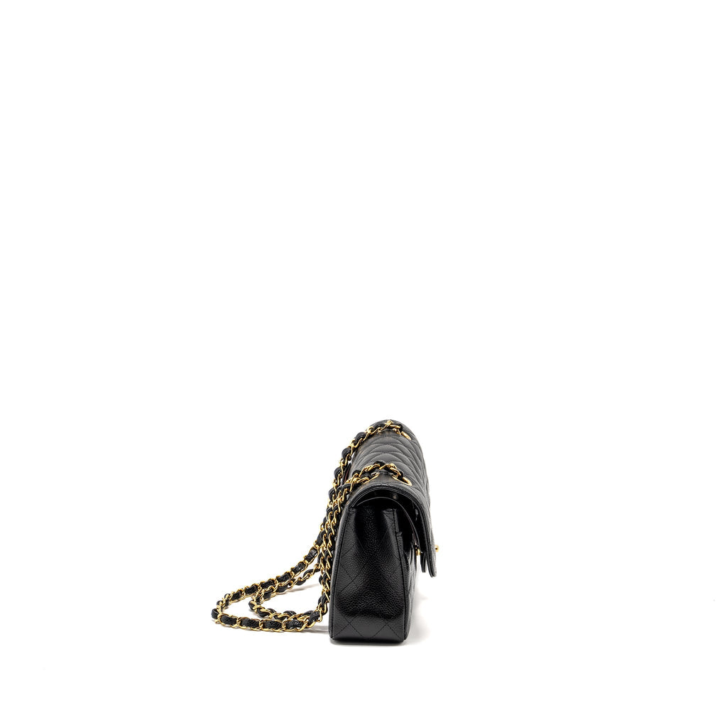 Chanel Small Classic Double Flap Bag Caviar Black