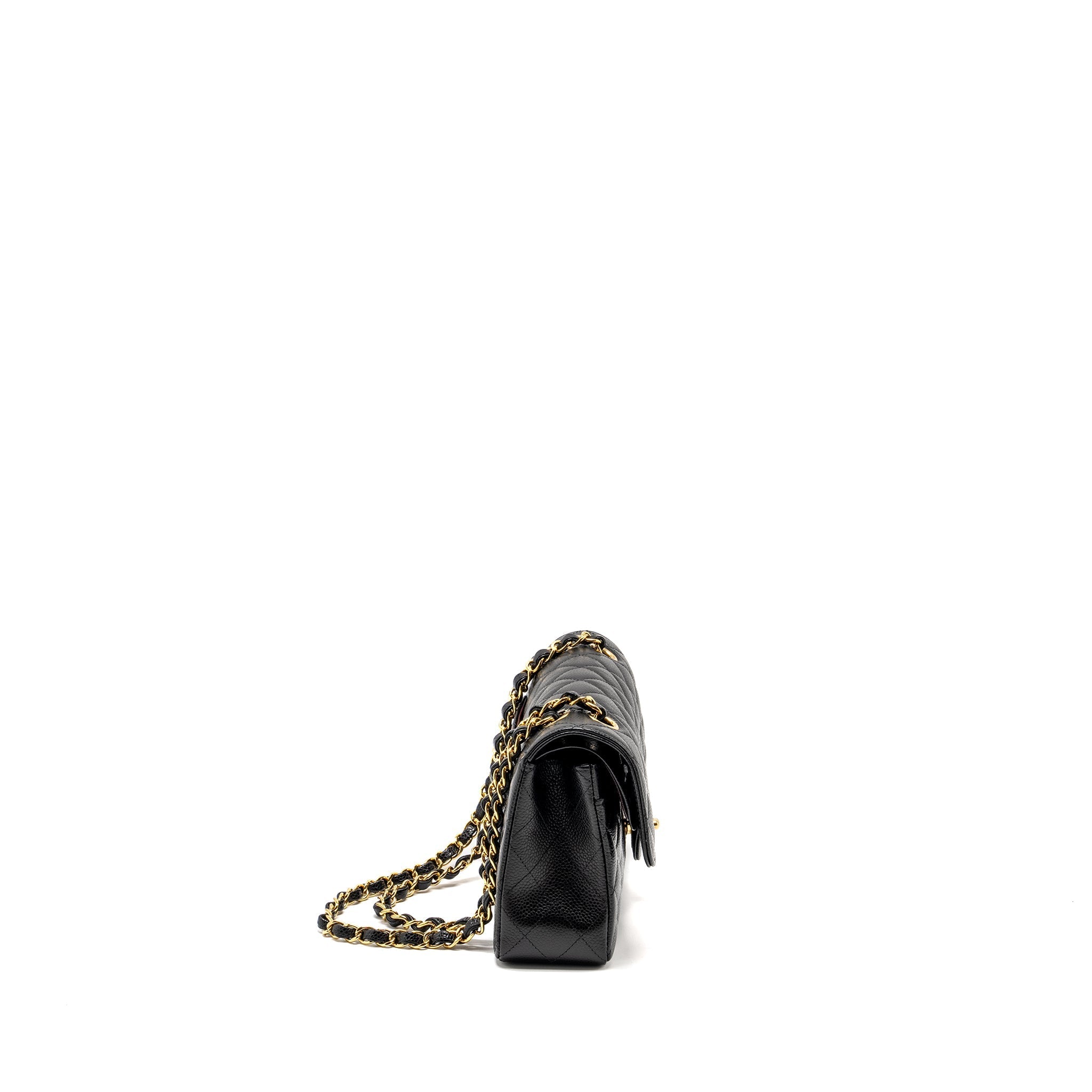 Chanel Small Classic Double Flap Bag Caviar Black