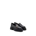 Chanel size 36.5 CC logo loafer black