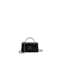 Chanel top handle mini flap bag with chain caviar black L (microchip)