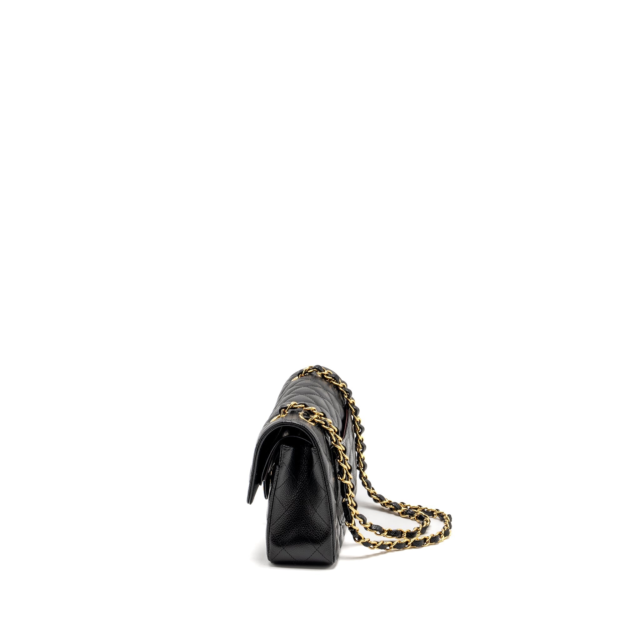 Chanel Small Classic Double Flap Bag Caviar Black