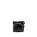 Chanel Mini 22 Bag Caviar Black  (Microchip)