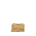 Chanel vintage Small classic flap bag lambskin beige