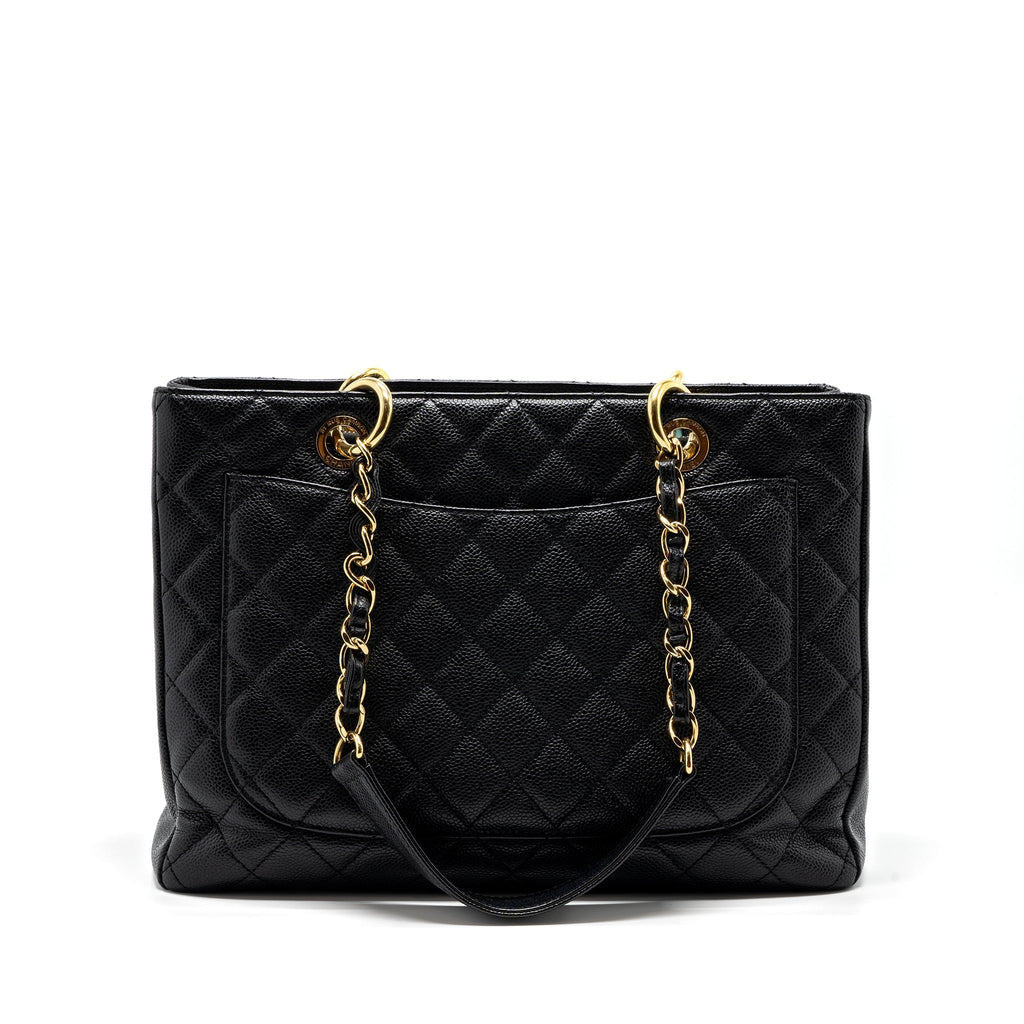 Chanel Grand Shopping Tote Caviar Black