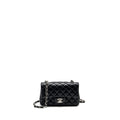 Chanel Mini Rectangular flap bag lambskin black