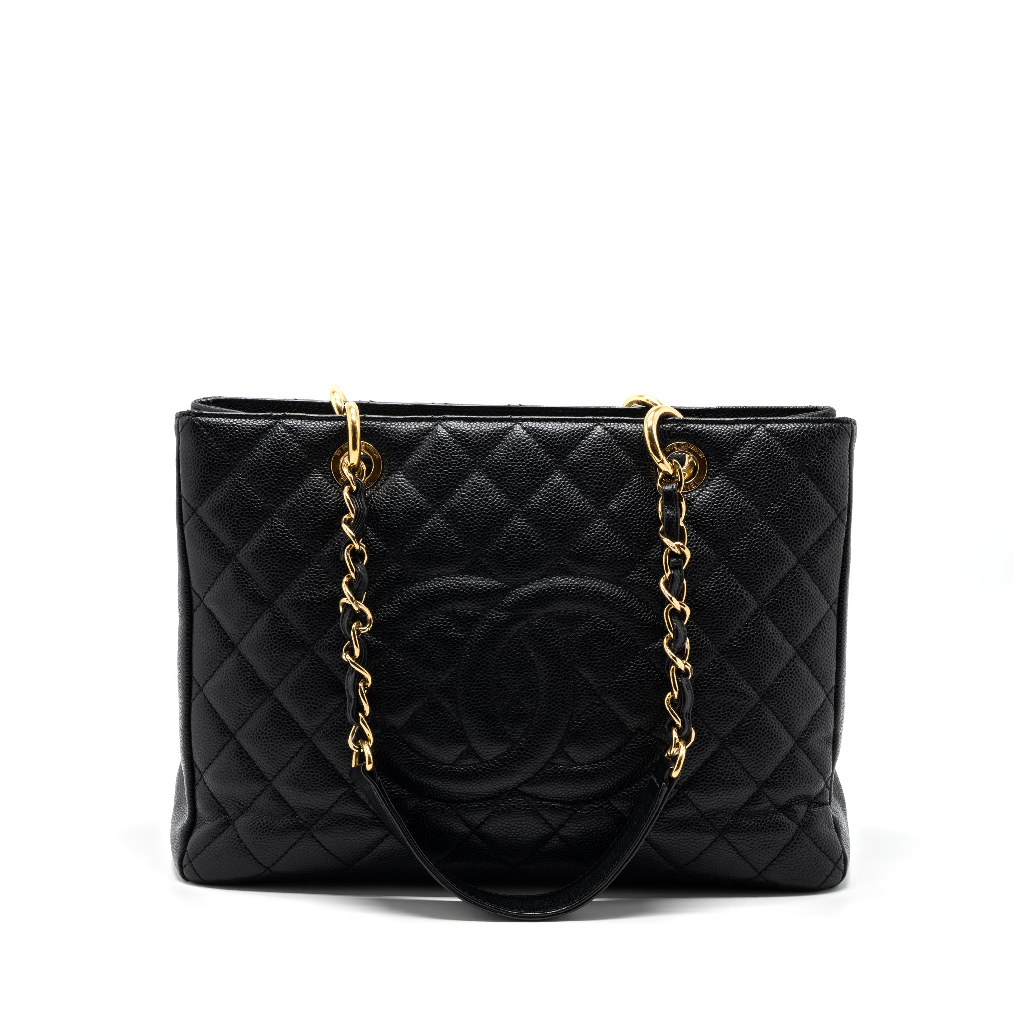 Chanel Grand Shopping Tote Caviar Black