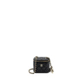 Chanel Pearl Crush Mini Vanity Case Lambskin Black L(microchip)