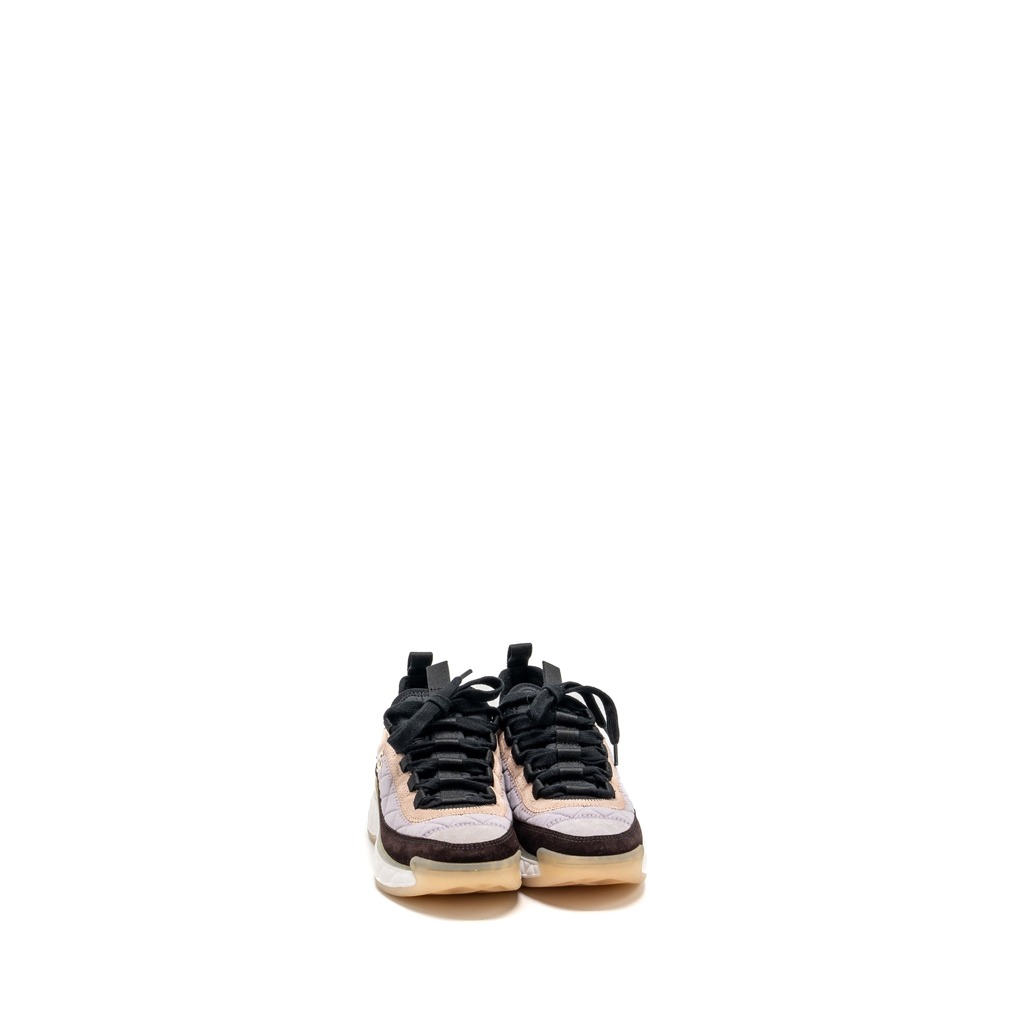 Chanel size 35 21K sneakers fabric/suede calfskin light purple/ beige/multicolour