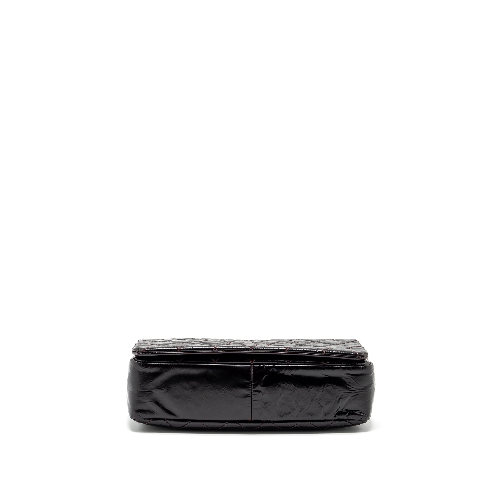 Chanel 31 Rue Cambon flap bag calfskin dark red