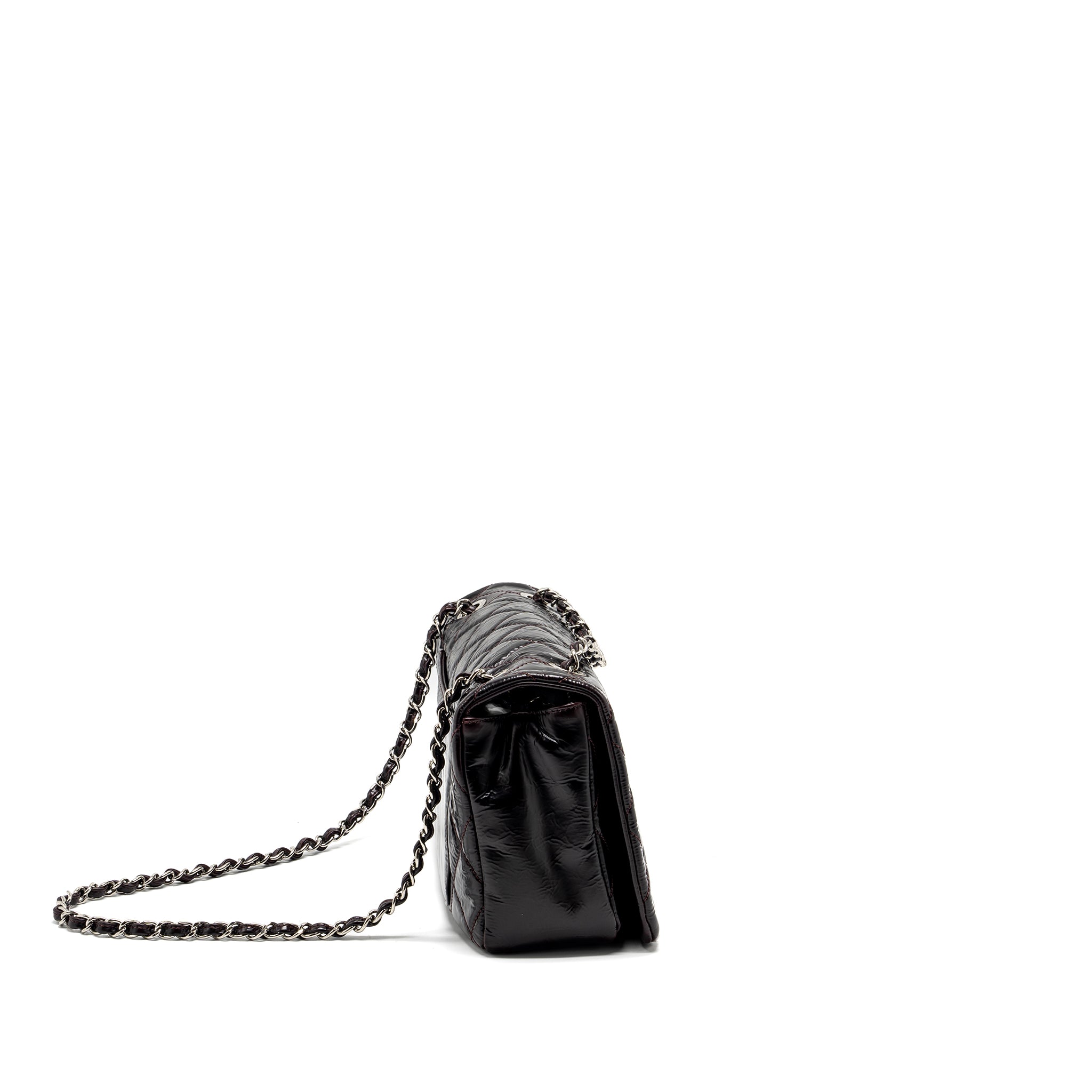 Chanel 31 Rue Cambon flap bag calfskin dark red