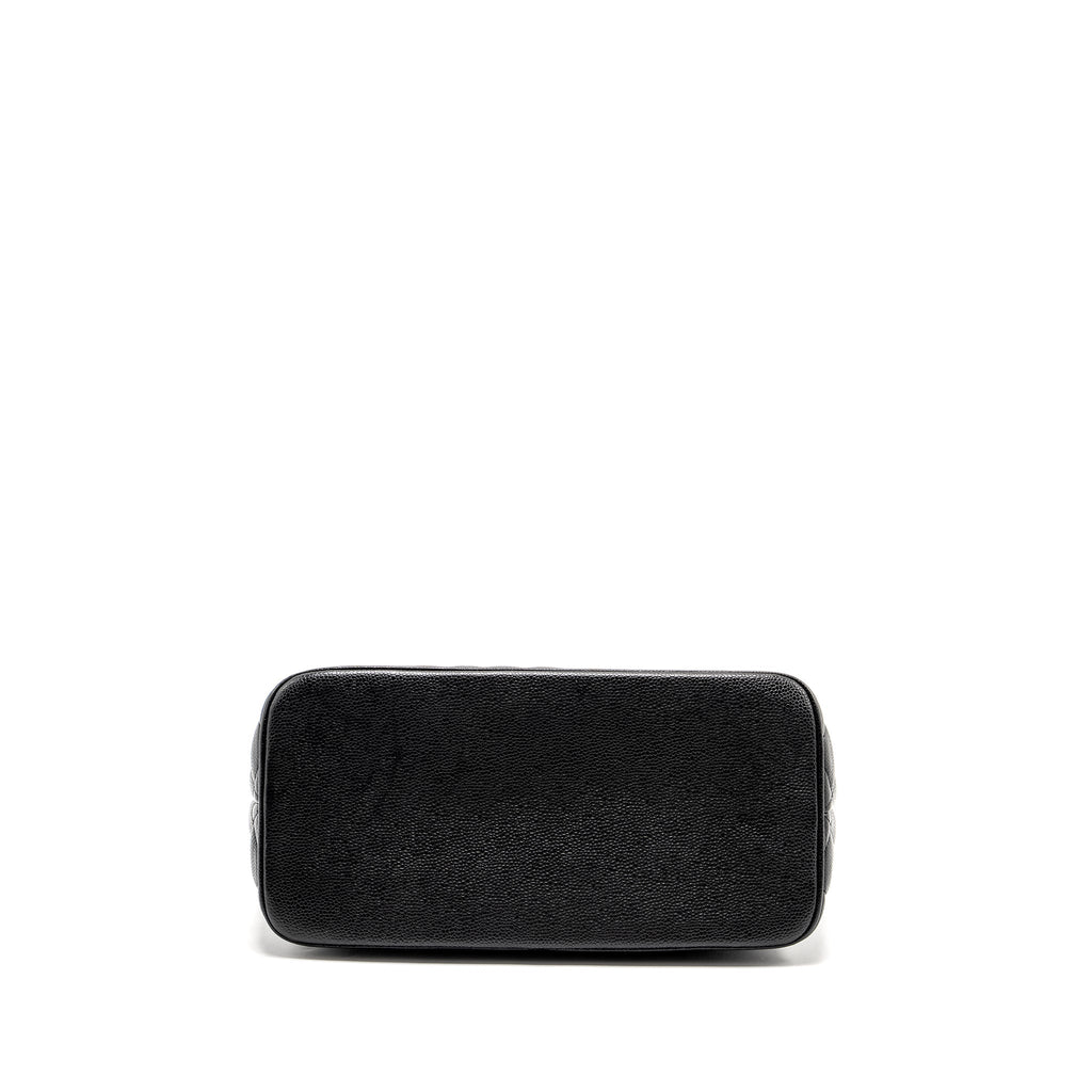 Chanel Medallion Tote Bag Caviar Black