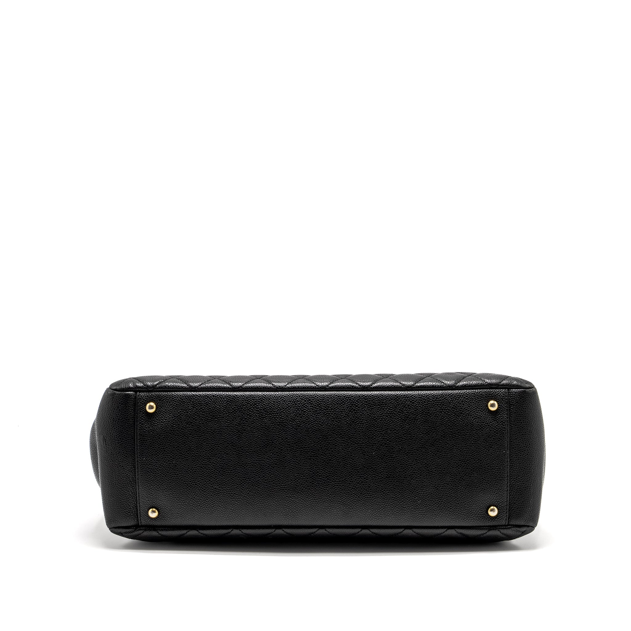 Chanel Grand Shopping Tote Bag XL Caviar Black