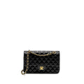 Chanel Medium Classic Double  Flap Bag Lambskin Black