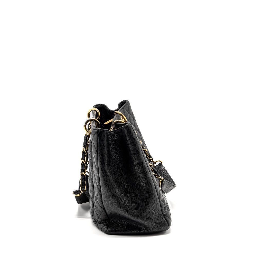 Chanel Grand Shopping Tote Bag XL Caviar Black